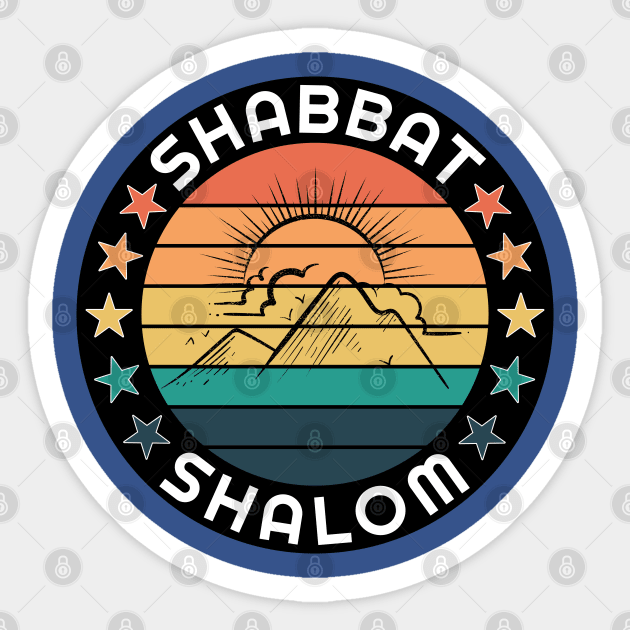 Shabbat Shalom Sticker by DPattonPD